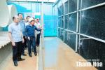 Lãnh đạo tỉnh kiểm tra tiến độ các dự án chăn nuôi công nghệ cao tại Ngọc Lặc